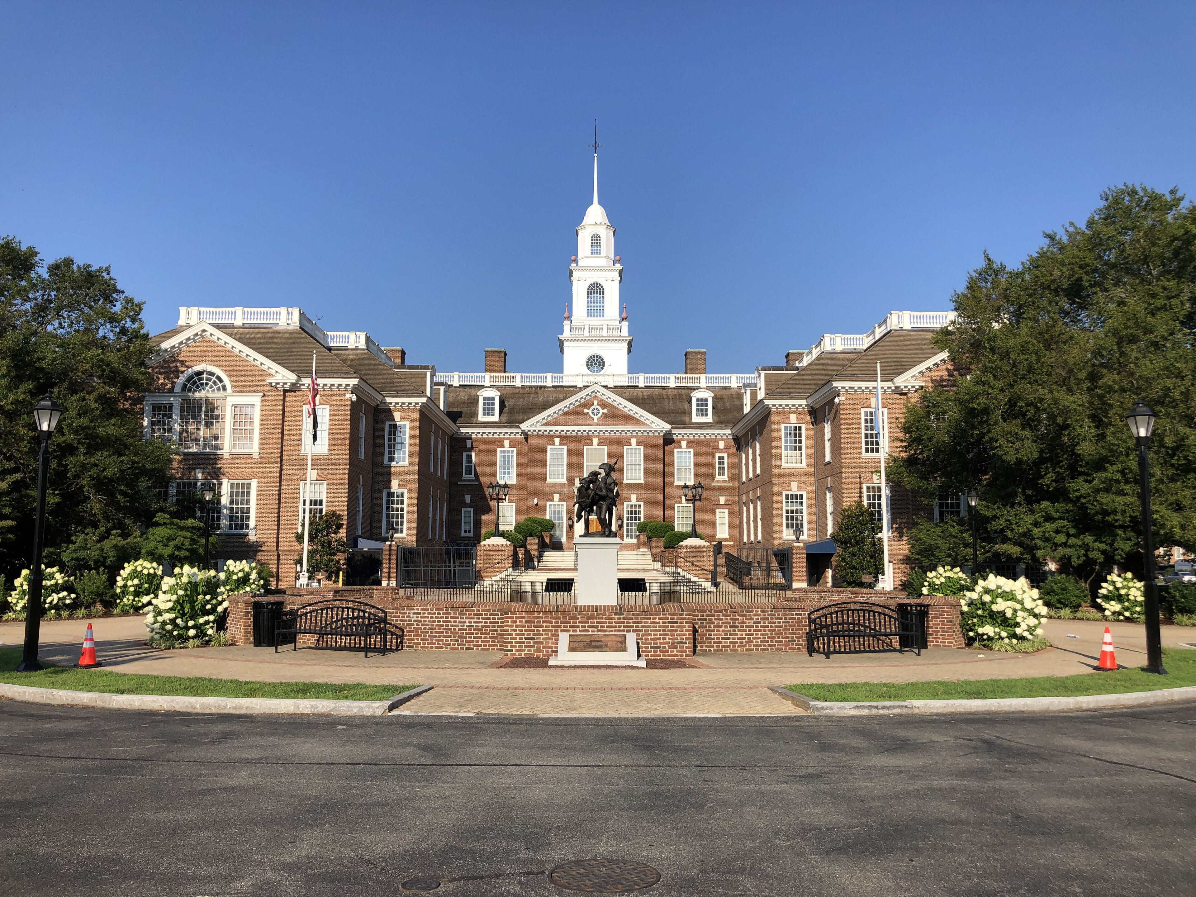 Delaware landmark or civic architecture for statewide court reporting coverage