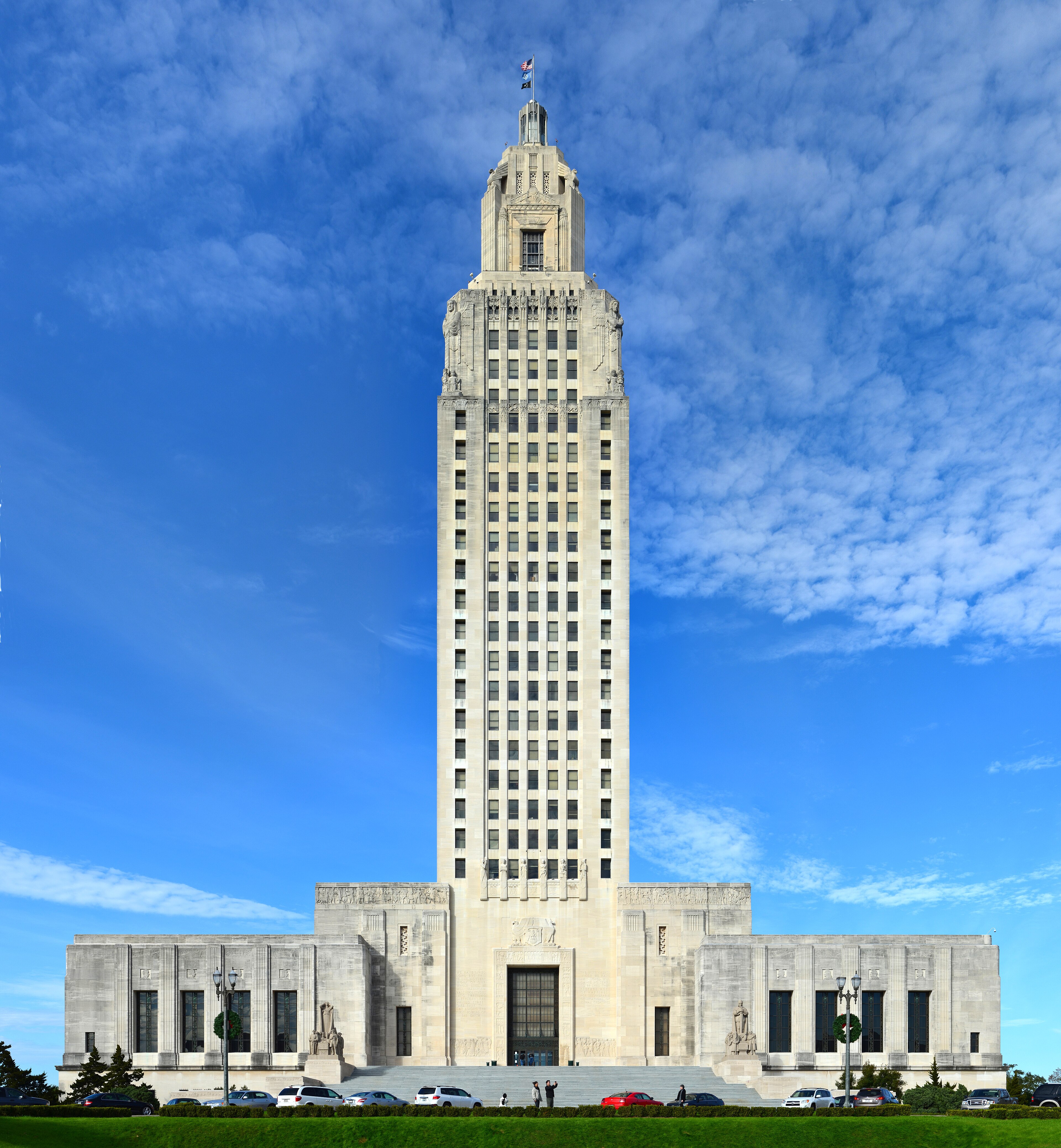 Louisiana landmark or civic architecture for statewide court reporting coverage