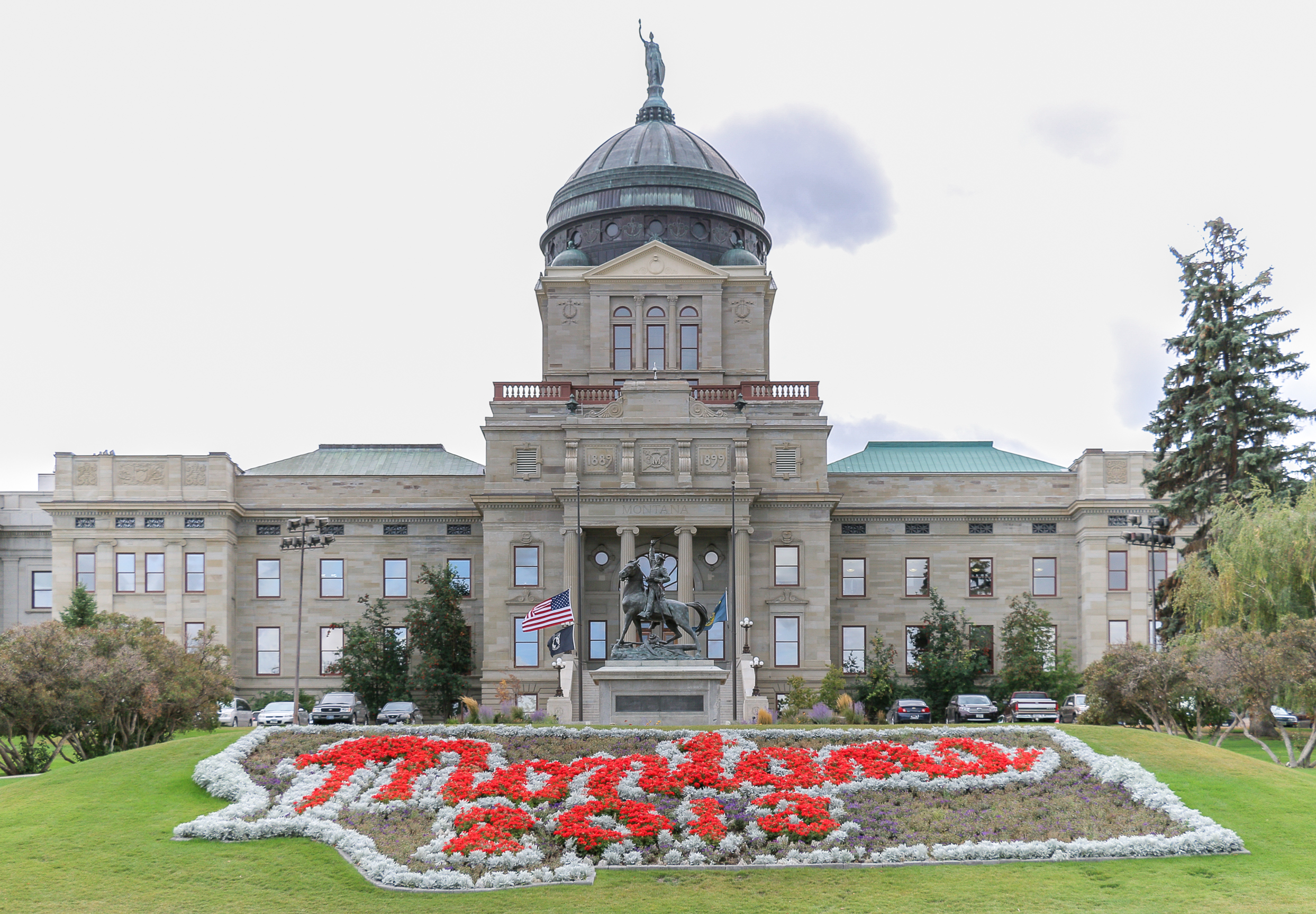 Montana landmark or civic architecture for statewide court reporting coverage