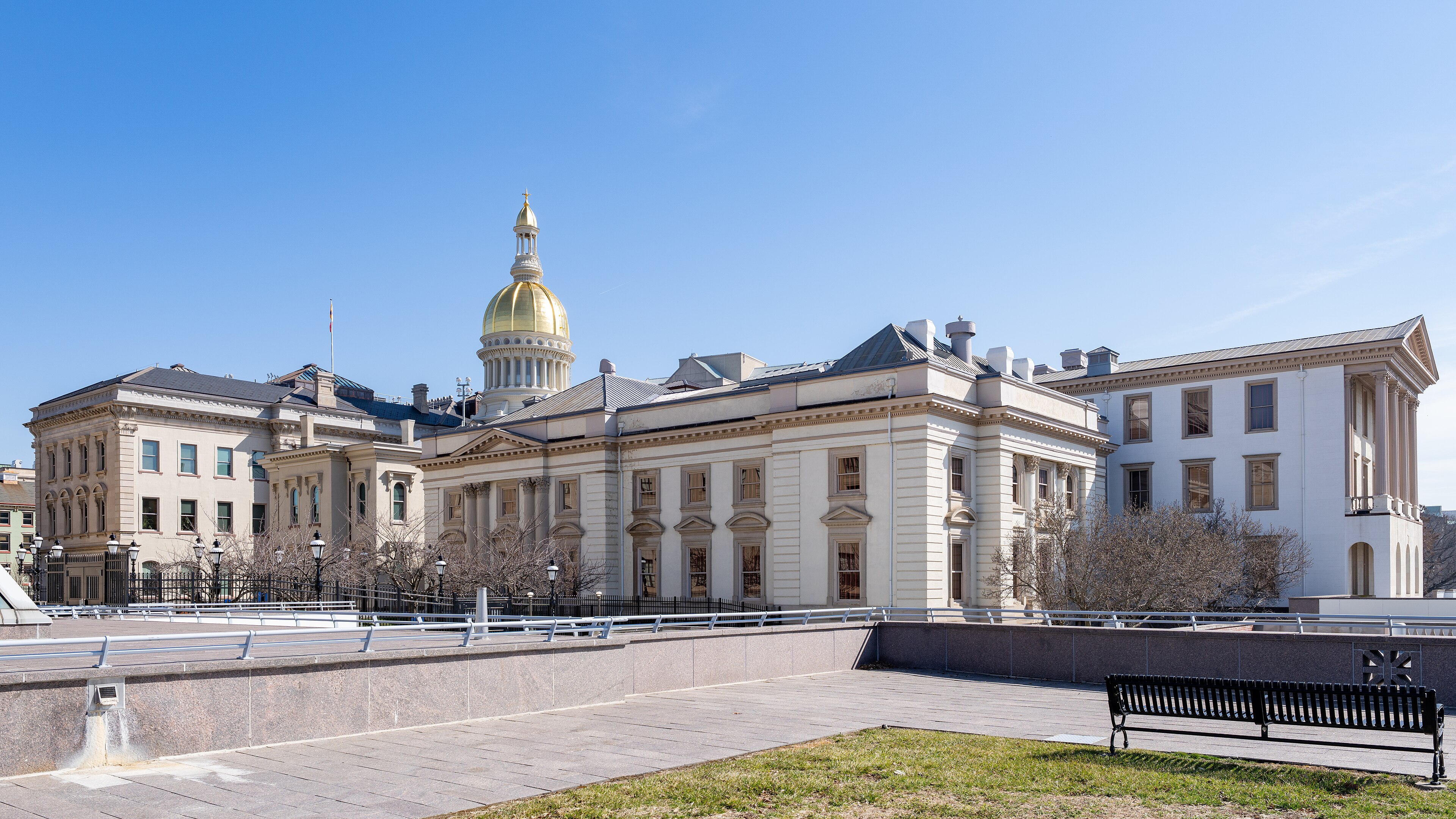 New Jersey landmark or civic architecture for statewide court reporting coverage