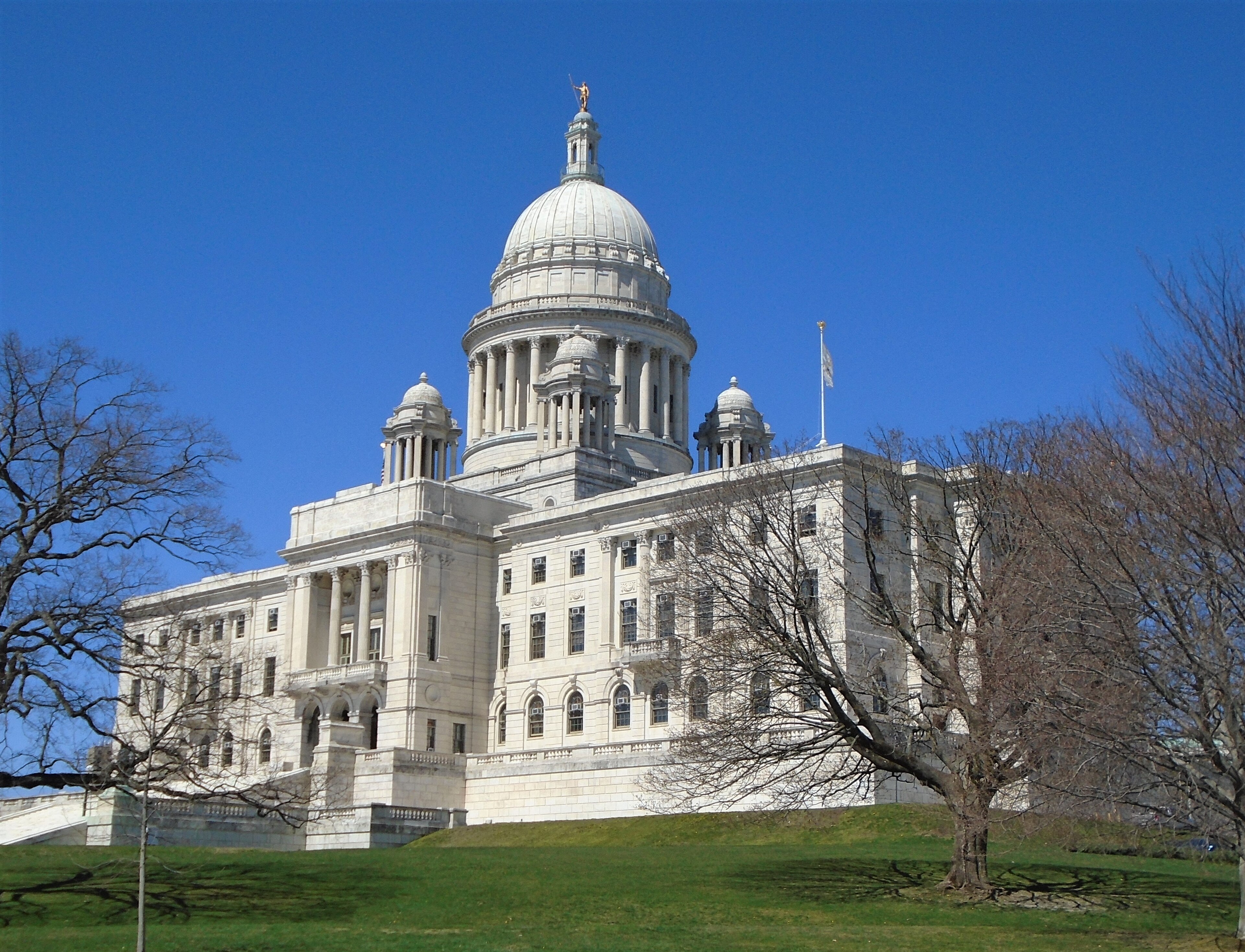 Rhode Island landmark or civic architecture for statewide court reporting coverage