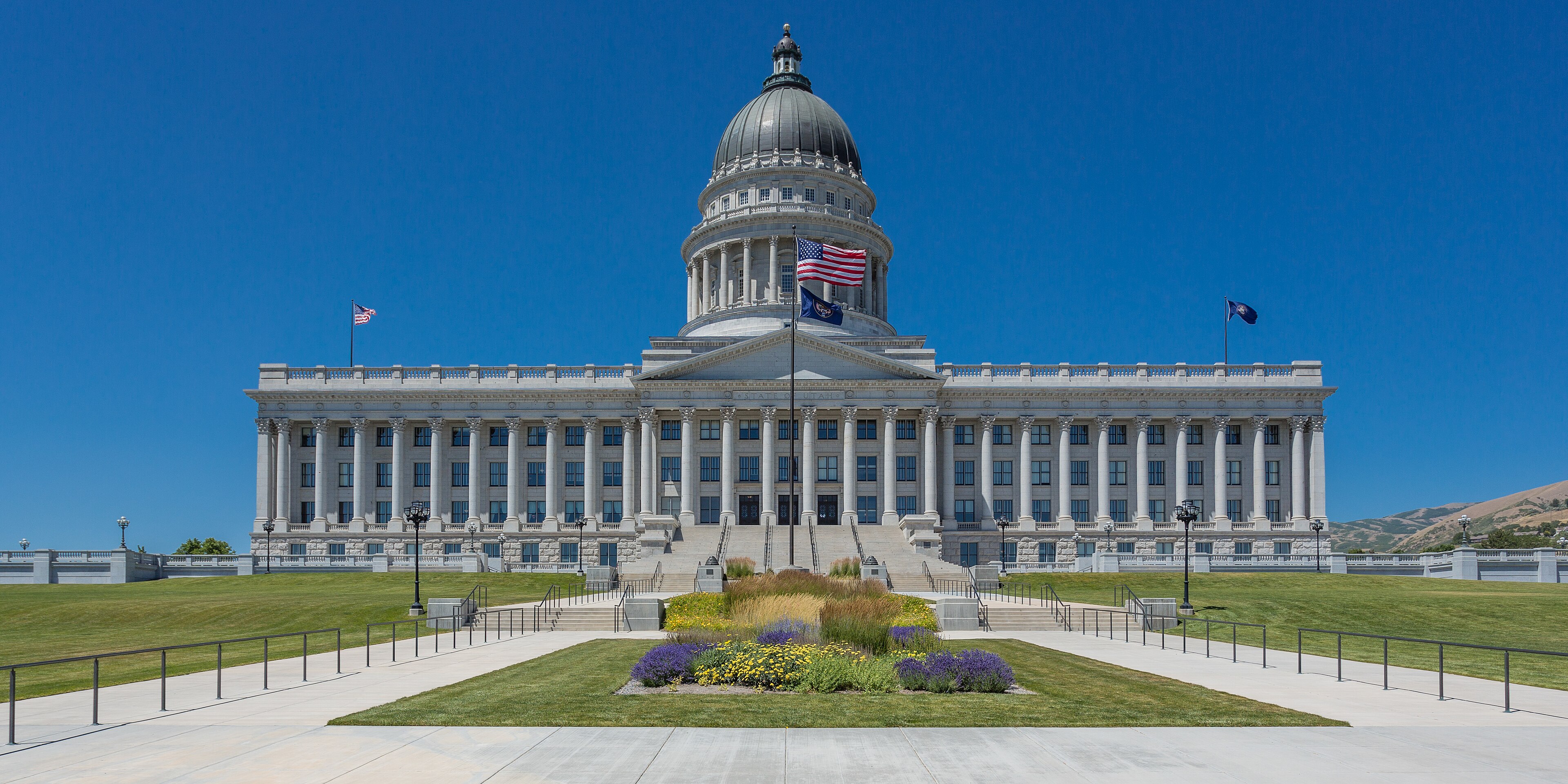 Utah landmark or civic architecture for statewide court reporting coverage