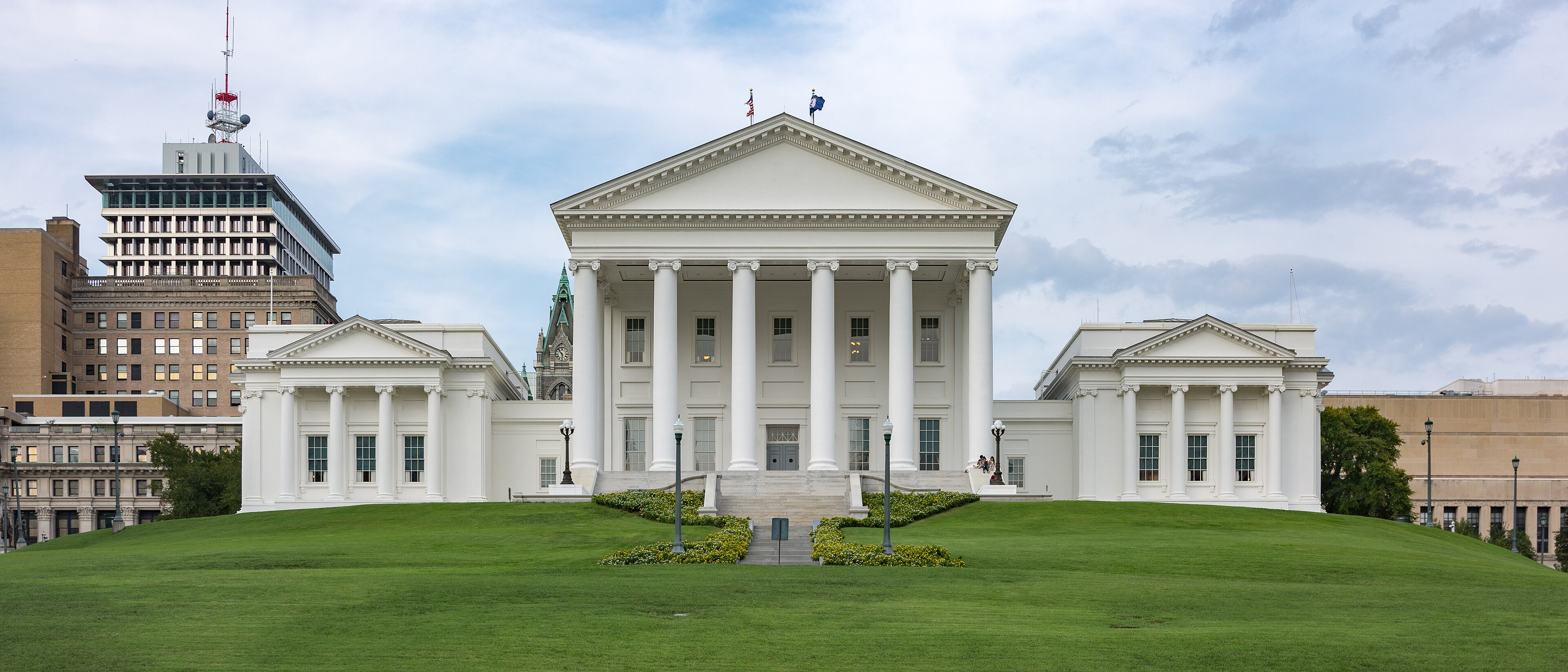 Virginia landmark or civic architecture for statewide court reporting coverage
